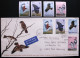 Luftpost-Satzbrief MiF "Hong Kong Birds"  20.4.89 Nach D-Bad Homburg Plus 1 Satz ** Postfrisch. Siehe 3 Bilder. - Storia Postale