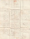 1848 - Marque Postale PP En Rouge Sur Lettre Pliée De SCHLESTAT, Sélestat, Bas Rhin Vers CREST, Drôme - 1801-1848: Precursores XIX