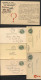UY7m 5 Postal Cards CA IL MI And MO 1921-49 - 1901-20