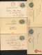 UY7m 5 Postal Cards CA IL MI And MO 1921-49 - 1901-20