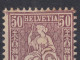 ⁕ Switzerland - SVIZZERA - SUISSE 1867 - 1881 ⁕ SEATED HELVETIA 50 C.Franco - ERROR ⁕ 1v MLH - See Scan - Neufs