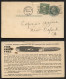 UY7m Postal Card Rochester NY 1918 War Tax ADV. KNIFE - 1901-20