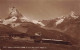 Zermatt Station Riffelberg Et Le Mt. Cervin Matterhorn Train Bahn 1920 - Zermatt