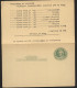 UY7 Sep.4 Postal Card With Reply PLATE FLAW Broken N Of CENT 1915 - 1901-20