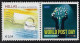GREECE 2021, 2 Uprated Personalised Stamps, 1 With WORLD POST DAY Label And 1 With Label, MNH/**, RRR!!! - Nuevos