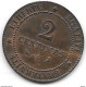 *france 2 Centimes  1897 A Km 827.1  Xf+/ms60 - 2 Centimes