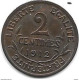 *france 2 Centimes  1912   Km 841  Xf+  /ms60 - 2 Centimes