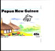 PAPUA & NEW GUINEA(1995) Air Niugini Jet. Native Huts. Reproduction Of Artwork For PNG Tourism Issue Se-tenant Pair By A - Papouasie-Nouvelle-Guinée