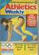 Delcampe - ATHLETICS WEEKLY 1988 MAGAZINE SET – LOT OF 45 OUT OF 52 – TRACK AND FIELD - 1950-Now