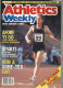 Delcampe - ATHLETICS WEEKLY 1990 MAGAZINE SET – LOT OF 50 OUT OF 52 – TRACK AND FIELD - 1950-Aujourd'hui