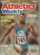 Delcampe - ATHLETICS WEEKLY 1990 MAGAZINE SET – LOT OF 50 OUT OF 52 – TRACK AND FIELD - 1950-Heden