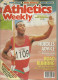 Delcampe - ATHLETICS WEEKLY 1990 MAGAZINE SET – LOT OF 50 OUT OF 52 – TRACK AND FIELD - 1950-Hoy