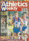 Delcampe - ATHLETICS WEEKLY 1994 MAGAZINE SET – LOT OF 46 OUT OF 52 – TRACK AND FIELD - 1950-Hoy