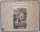 Almanach Des Postes Et Télégraphes- Rare Calendrier 1882 Oberthur Rennes Paris Gravure Facteur Dans Les Alpes Poste E2-3 - Tamaño Grande : ...-1900