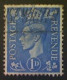 Great Britain, Scott #281, Used(o), 1951 Definitive Issue, King George VI, 1d, Light Ultramarine - Usati