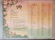 Petit Calendrier Poche Agenda 1988  Fleurs Campagne Fleuriste Maisons Alfort Avenue Gambetta  20 Pages - Petit Format : 1981-90