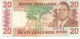 Billet  Ancien / Bank Of SIERRA LEONE / Twenty Leones/1988                       BILL275 - Nicaragua