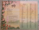 Petit Calendrier Poche Agenda 1988  Fleurs Campagne Rue Des Remises St Saint Maur Val De Marne  20 Pages - Petit Format : 1981-90