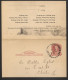 UY8 Postal Card With Reply Chester PA 1919 REPLY CARD USED Cat. $45.00 - 1901-20