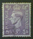 Great Britain, Scott #263, Used(o), 1941, Definitive, King George VI, 3d, Pale Violet - Usati