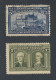 2x Canada 1908 Quebec Stamps; #99-5c Used SON F/VF #100-7c MNG F GV = $144.50 - Oblitérés