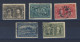 5x Canada 1908 Quebec Used Fine Stamps 1/2c 1c 2c 3c 5c 7c Guide Value = $95.00 - Gebraucht
