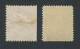 Canada Admiral Stamps: OP #139 -2/3c One Line MNG SE VF #140 -2/3c Two Lines MH - Surchargés