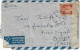 GREECE 1951 EXCHANGE CONTROL AIR COVER TO ITALY, Pmk ΛΑΡΙΣΑ. - Lettres & Documents