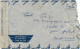 GREECE 17-4-1951 AIR COVER LARISSA TO ITALIA. EXCHANGE CONTROL. - Brieven En Documenten