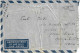 GREECE 1952 AIR COVER LARISSA TO MESSINA/ITALY. - Lettres & Documents