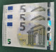 5 EURO SPAIN 2013 DRAGHI V008A2 VB CORRELATIVE TRIO SC FDS UNCIRCULATED  PERFECT - 5 Euro