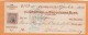 United States Old Check Cheques - Chèques & Chèques De Voyage