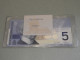 BANK OF CANADA 2001 $5 CAT NO BC-62A (ANV6705983) - Kanada