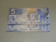 1 X BANK OF CANADA 2005 $5 (HOZ7568251~60) BC-62b - Canada