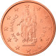 San Marino, 2 Euro Cent, 2004, Rome, SPL, Copper Plated Steel, KM:441 - San Marino