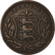 Monnaie, Guernsey, 8 Doubles, 1903, Heaton, Birmingham, TB+, Bronze, KM:7 - Guernesey