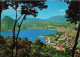 SUISSE - Lugano - Castagnola - Panorama Col Monte S.Salvatore - Colorisé - Carte Postale - Lugano