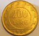 1991 - Italia 200 Lire     ------ - 200 Lire