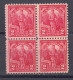 Etats Unis 1927 Yvert 271 Bloc De Quatre Neufs Charniere Sur Les Deux Timbres Du Haut - Unused Stamps