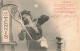 JEUX - Les Jeux - Le Tennis - Jeune Femme - Dos Non Divisé - Carte Postale Ancienne - Carte Da Gioco