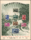 Secours D'hiver - Feuillet Souvenir N°631 à 638 (complet : Version FR + NL) - 1931-1950