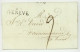 99 GENEVE Pour Francomont Verviers 1812 - 1792-1815 : Departamentos Conquistados