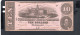 USA - Billet  10 Dollar États Confédérés 1862 TB/F P.052 - Confederate (1861-1864)