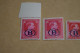 Lot De 4 Timbres,2 Petits Et 2 Grands,état Strictement Neuf,chemin De Fer ,collection - Neufs