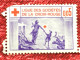 Croix Rouge -Ligue Internationale Des Sociétés C.R. Red Cross - Timbre-Vignette-Erinnophilie-Stamp-Sticker-Bollo-Viñeta - Croix Rouge