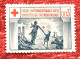 Croix Rouge -Ligue Internationale Des Sociétés C.R. Red Cross - Timbre-Vignette-Erinnophilie-Stamp-Sticker-Bollo-Viñeta - Rode Kruis