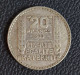 PIECE 20 FRANCS TYPE TURIN ARGENT De 1933 - 20 Francs