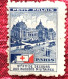 Croix Rouge Française-Sté De Secours Blessés Mililtaires WWI- Red Cross-Timbre-Vignette-Erinnophilie-Stamp-Viñeta-Bollo - Croce Rossa