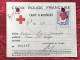 Croix Rouge Française-carte +2 Timbre Cotisation Adhèrent 1965-R.V Red Cross-Vignette-Erinnophilie-Stamp-Viñeta-Bollo - Red Cross