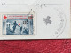 Delcampe - Croix Rouge Française-carte +2 Timbre Cotisation Adhèrent 1965-R.V Red Cross-Vignette-Erinnophilie-Stamp-Viñeta-Bollo - Red Cross